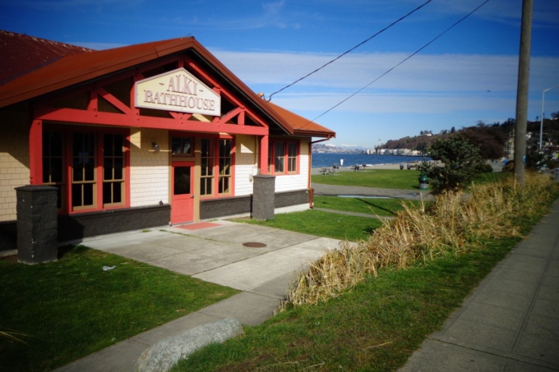 Patio Alki Beach Bathhouse Spacefinder